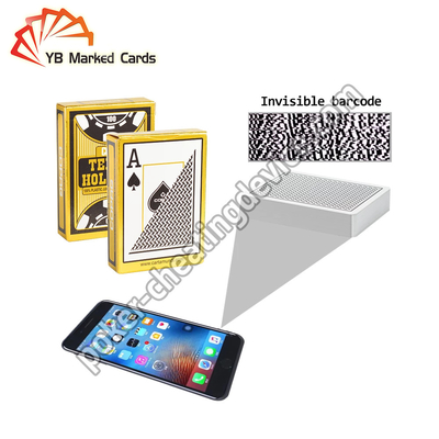 Mã Mã vạch Thẻ được đánh dấu Copag Bộ bài Texas Holdem Bộ bài được đánh dấu mã vạch bên bí mật