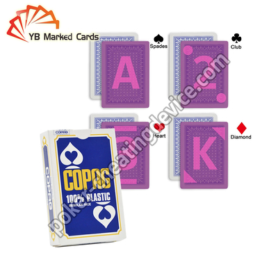 Copag Jumbo Face Playing Cards Đối với kính áp tròng vô hình ISO9001