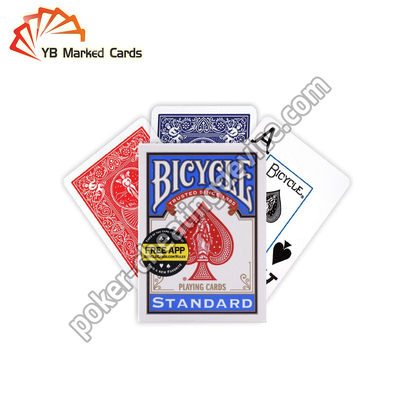 Xe đạp tiêu chuẩn mã vạch đánh dấu thẻ poker cho máy phân tích poker