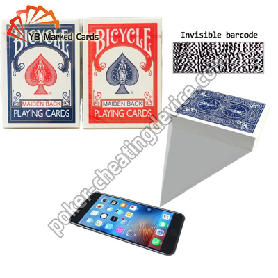 Mã vạch xe đạp đánh dấu thẻ cho Phone Poker Analyzer