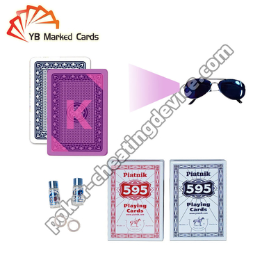 Piatnik 595 Juice Poker Infrared Marker cho thẻ được đánh dấu Kính tiếp xúc