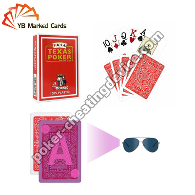Modiano Texas đánh dấu sàn chơi bài cho kính gian lận