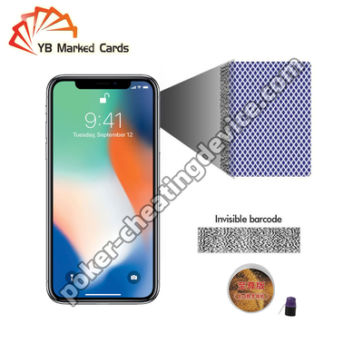 CVK 400 Iphone X Poker Analyzer Thiết bị gian lận với tai nghe Bluetooth