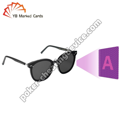 Kính râm hồng ngoại Aviator độ dày trung tâm 1,5mm cho sàn bài xì phé được đánh dấu