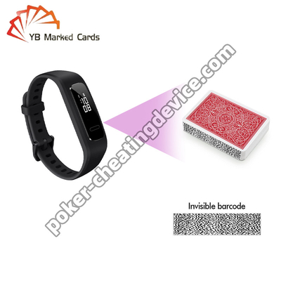 Đồng hồ đeo tay thông minh thời trang Camera gian lận Poker Khoảng cách quét 60cm