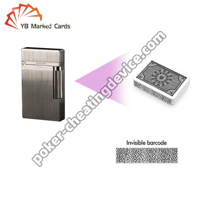 Máy quét Poker Lighter Spy Camera cho thẻ chơi có mã vạch