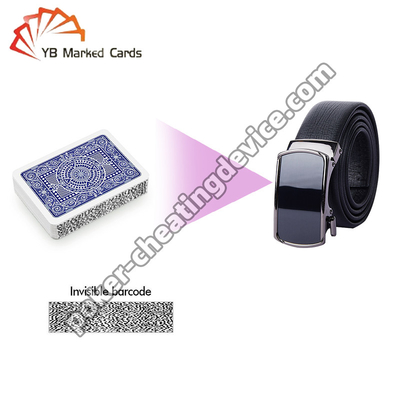 Tự động gián điệp thiết bị gian lận Che giấu dây đai da Máy phân tích tay poker