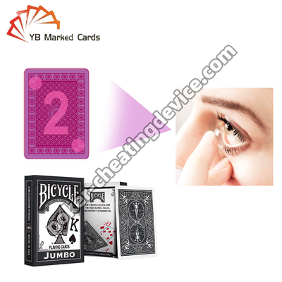 Kính tiếp xúc mực UV vô hình được đánh giá cao nhất để nhìn qua các thẻ chơi được đánh dấu