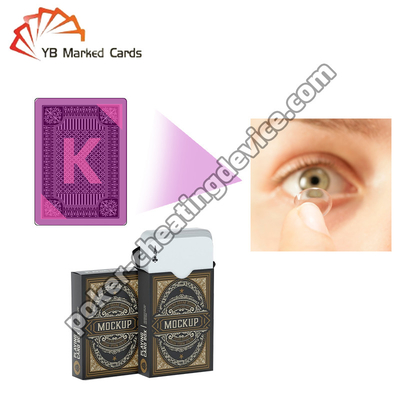 Cải thiện trò chơi poker của bạn với ống kính tiếp xúc IR để nhìn qua các thẻ chơi