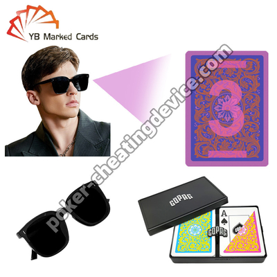 Copag Invisible Ink Marked Cards Pink / Yellow Double Deck Set Cho Kính nắng hồng ngoại