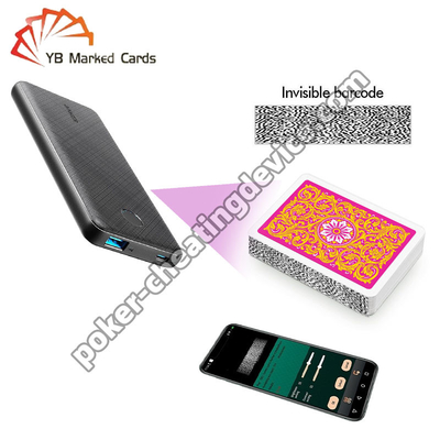 Power Bank Poker Cheat Card Scanner Cho Máy phân tích Poker Và Thẻ mã vạch