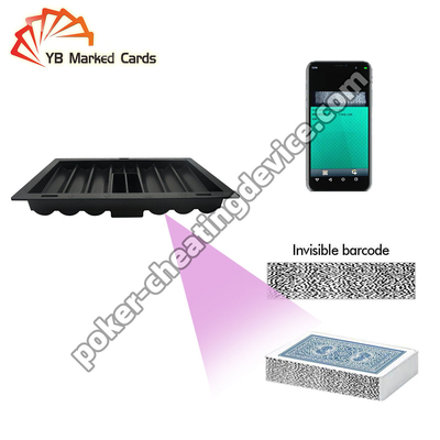 Chip Tray ẩn Poker Camera gian lận cho Poker Winner phân tích và thẻ mã vạch