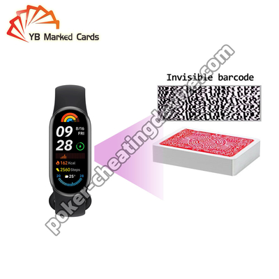 Smartband Camera máy quét Poker ẩn cho Game Poker Analyzer