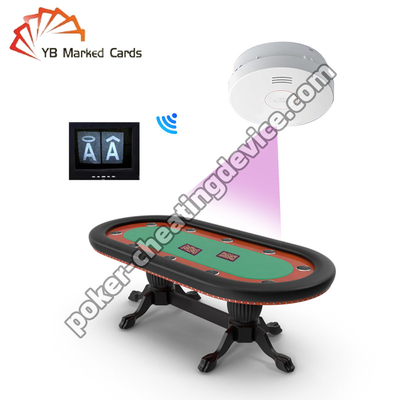 Máy phát hiện khói Camera Poker ẩn Quét từ xa cho người chơi Poker
