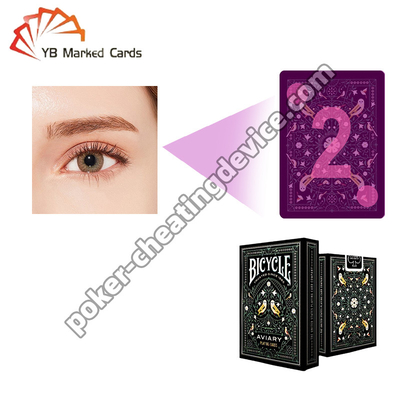 Kính tiếp xúc hồng ngoại để nhìn thấy thẻ đánh dấu mở khóa bí mật để giành chiến thắng Poker