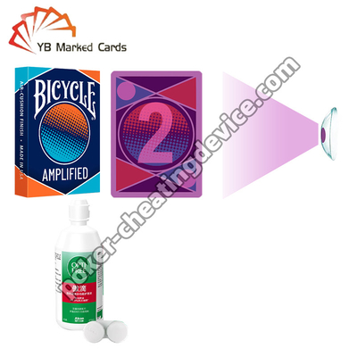 Các ống kính tiếp xúc hồng ngoại kín đáo cho poker thống trị các trò chơi trực tiếp với độ chính xác