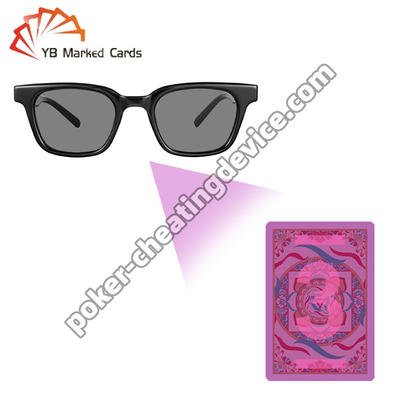 Kính nắng hồng ngoại tương thích với thẻ được đánh dấu tia UV Kính lừa đảo poker