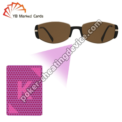 Thẻ poker được đánh dấu Kính mực vô hình Kính để gian lận poker