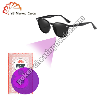 Đánh giá trước bàn tay của đối thủ và thống trị trò chơi sòng bạc thẻ đánh dấu kính với thẻ mực vô hình