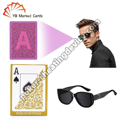Copag Elite Mực sáng được đánh dấu Decks Gold Single Deck