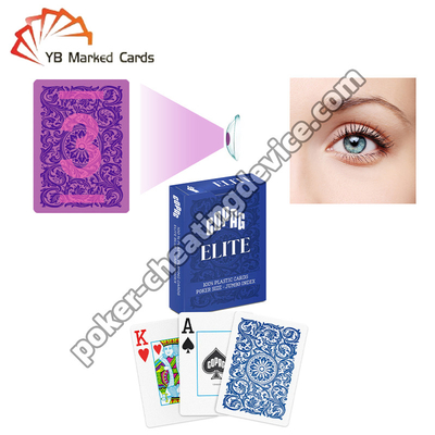Copag Elite ẩn IR đánh dấu thẻ màu xanh đơn sàn