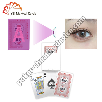 Copag 2021 WSOP Infrared đánh dấu bài poker đơn sàn Đỏ