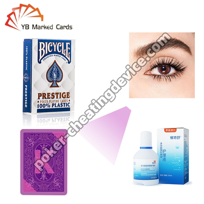 BICYCLE F44100 Prestige 100% nhựa vô hình hồng ngoại thẻ đánh dấu
