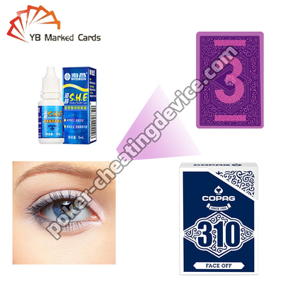 Kính tiếp xúc hồng ngoại cho thẻ được đánh dấu bằng mực vô hình phát hiện mực vô hình trong poker