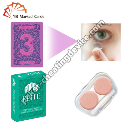 Kính tiếp xúc UV / IR không thể phát hiện được đọc thẻ được đánh dấu ngay lập tức