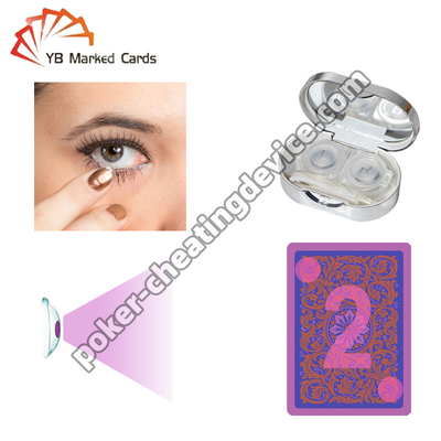 Thẻ chơi được đánh dấu Kính tiếp xúc phát hiện mực sáng với tầm nhìn hồng ngoại