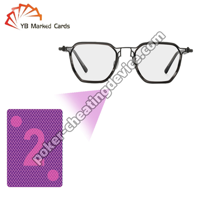 Kính trong suốt mực vô hình để xem bài poker đã đánh dấu - Nhìn thấu điều không thấy