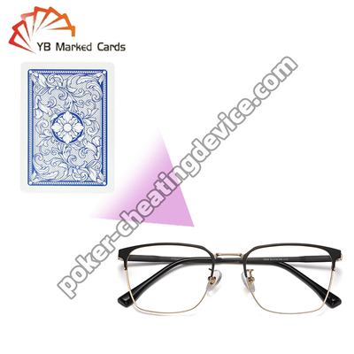 Poker cheating glasses cho thẻ đánh dấu sáng nhìn các dấu ẩn