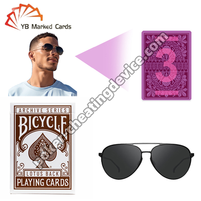 Xe đạp Lotus Back 1891 Invisible Ink Poker Cards