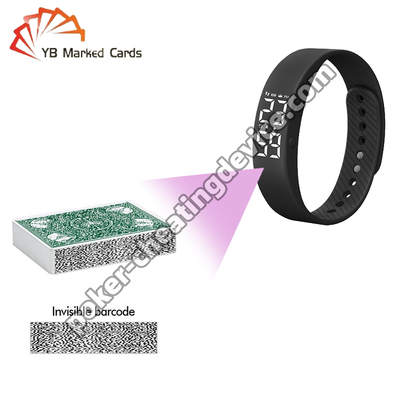 Chiếc đeo tay máy ảnh lừa đảo Poker ẩn cho thẻ đánh dấu mã vạch
