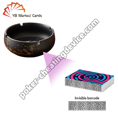 Máy quét ẩn chậu tro cho máy phân tích poker với phát hiện mã vạch