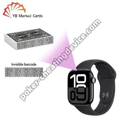 Máy quét bài gian lận Poker Apple Watch cho bài đã đánh dấu mã vạch