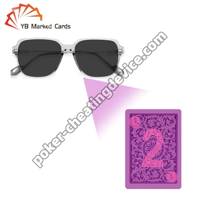 Các tấm kính thẻ bài poker được đánh dấu