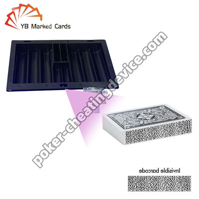 Máy quét máy ảnh Poker Chip Tray cho thẻ chơi được đánh dấu hồng ngoại
