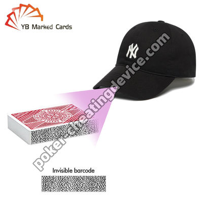 Hat Spy Camera Scanner cho Barcode chơi thẻ