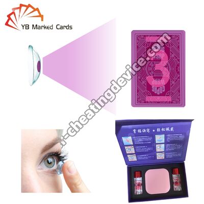 Kính áp tròng gian lận Poker cho Bài Chơi Mực Tàng Hình