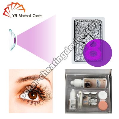 X-quang kính áp tròng để nhìn thấy thẻ đánh dấu trong thẻ gian lận