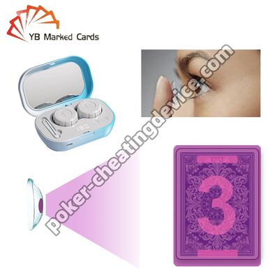 Kính áp tròng gian lận cao cấp cho bài lá đánh dấu phát sáng